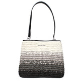 Michael Kors Black Raffia Shoulder Bags