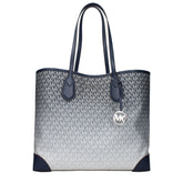 Michael Kors Blue Fabric Shoulder Bags