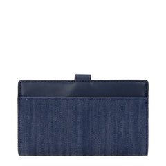 Michael Kors Blue Fabric Wallet