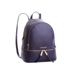 Sac à dos en cuir bleu Michael Kors