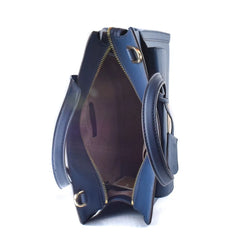 Michael Kors Blue Leather Handbag