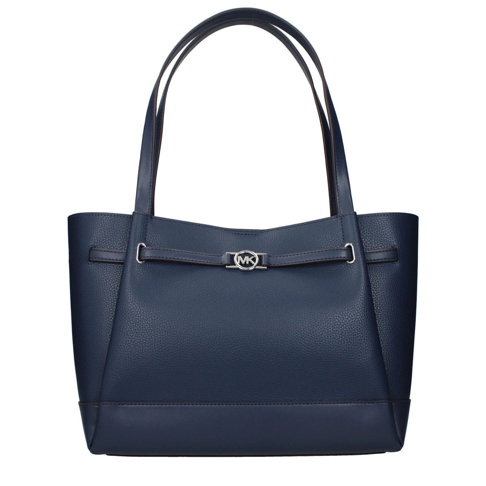 Michael Kors Blue Leather Shoulder Bags