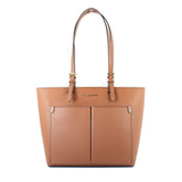 Michael Kors Brown Canvas Shoulder Bag