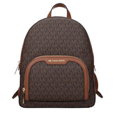 Michael Kors Brown Fabric Backpacks