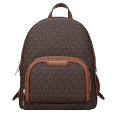 Michael Kors Brown Fabric Backpacks