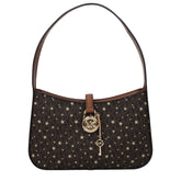 Michael Kors Brown Fabric Handbag