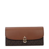 Michael Kors Brown Fabric Wallet