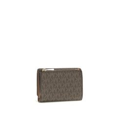 Michael Kors Brown Fabric Wallet