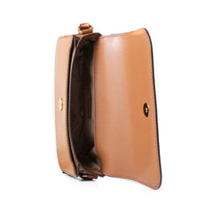 Michael Kors Brown Leather Crossbody Bag