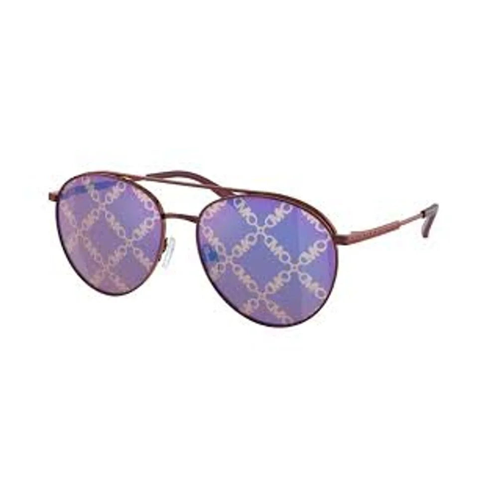 Michael Kors Brown Metal Sunglasses