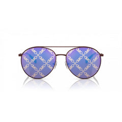 Michael Kors Brown Metal Sunglasses