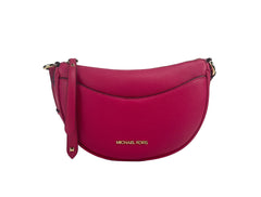 Michael Kors Dover Small Pink Half Moon Crossbody Bag Purse - Cross Body Bags