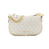 Michael Kors Gold Canvas Shoulder Bag