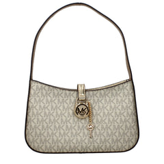 Bolsa de tela dorada Michael Kors