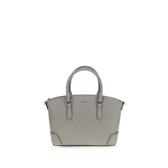 Michael Kors Gray Calf Leather Bos Taurus Shoulder Bag - Shoulder Bags