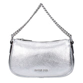 Michael Kors Gray Leather Handbag