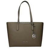 Michael Kors Green Fabric Shoulder Bag