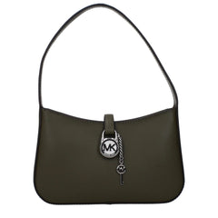 Sac à main en cuir vert Michael Kors