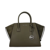 Michael Kors Green Leather Handbag
