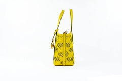 Michael Kors Kimber Small Daffodil Leather 2-in-1 Zip Tote Messenger Bag Purse - Tote Bags