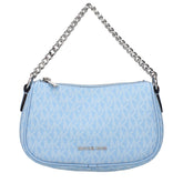 Michael Kors Light Blue Fabric Handbags