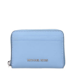Michael Kors Light Blue Leather Cardholders