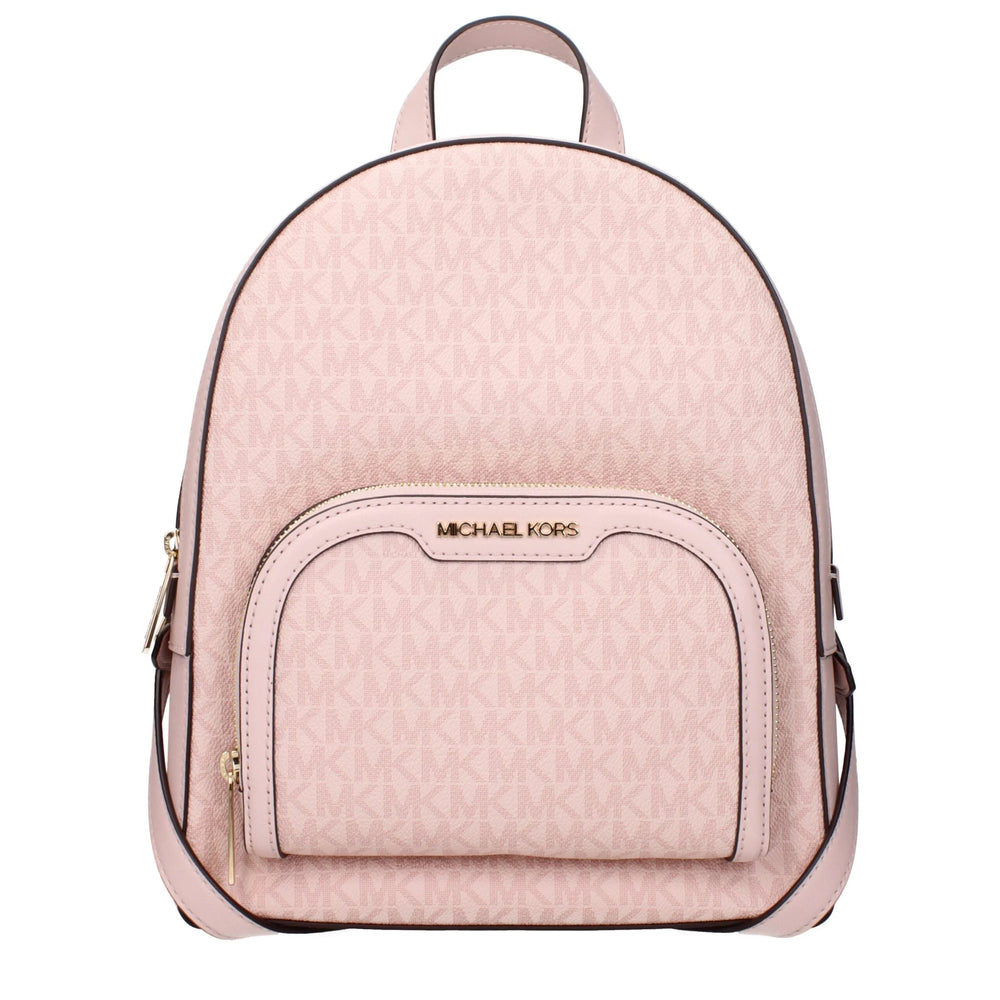 Michael Kors Pink Fabric Backpacks