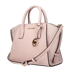 Kožené kabelky Michael Kors růžové barvy