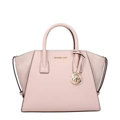 Kožené kabelky Michael Kors růžové barvy