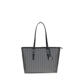 Michael Kors Quinn large jacquard logo Tote Bag