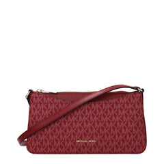 Michael Kors Red Fabric Crossbody Bag