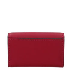 Michael Kors Red Leather Wallets