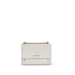 Michael Kors White Calf Leather Bos Taurus Wallet