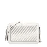 Michael Kors White Leather Crossbody Bags