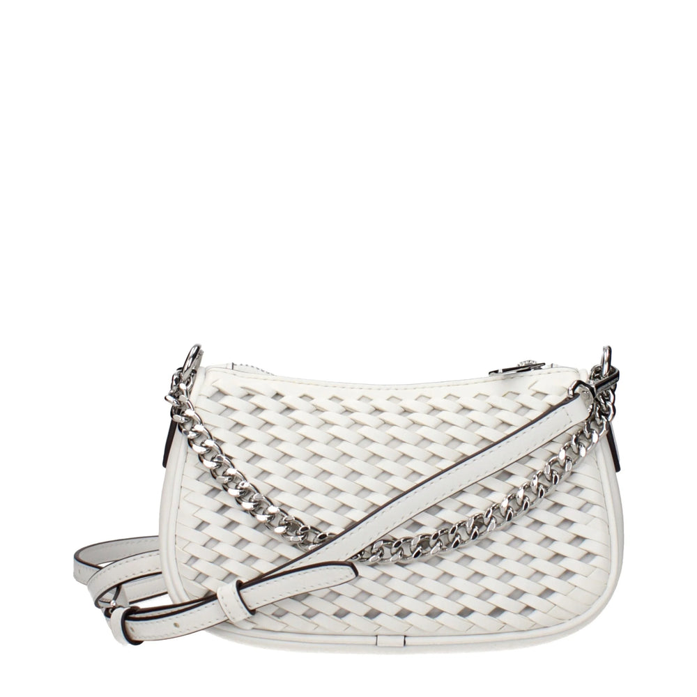 Michael Kors White Leather Handbags