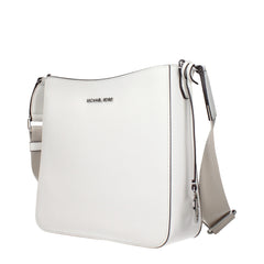 Michael Kors White Leather Shoulder Bag