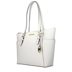 Michael Kors White Leather Shoulder Bag