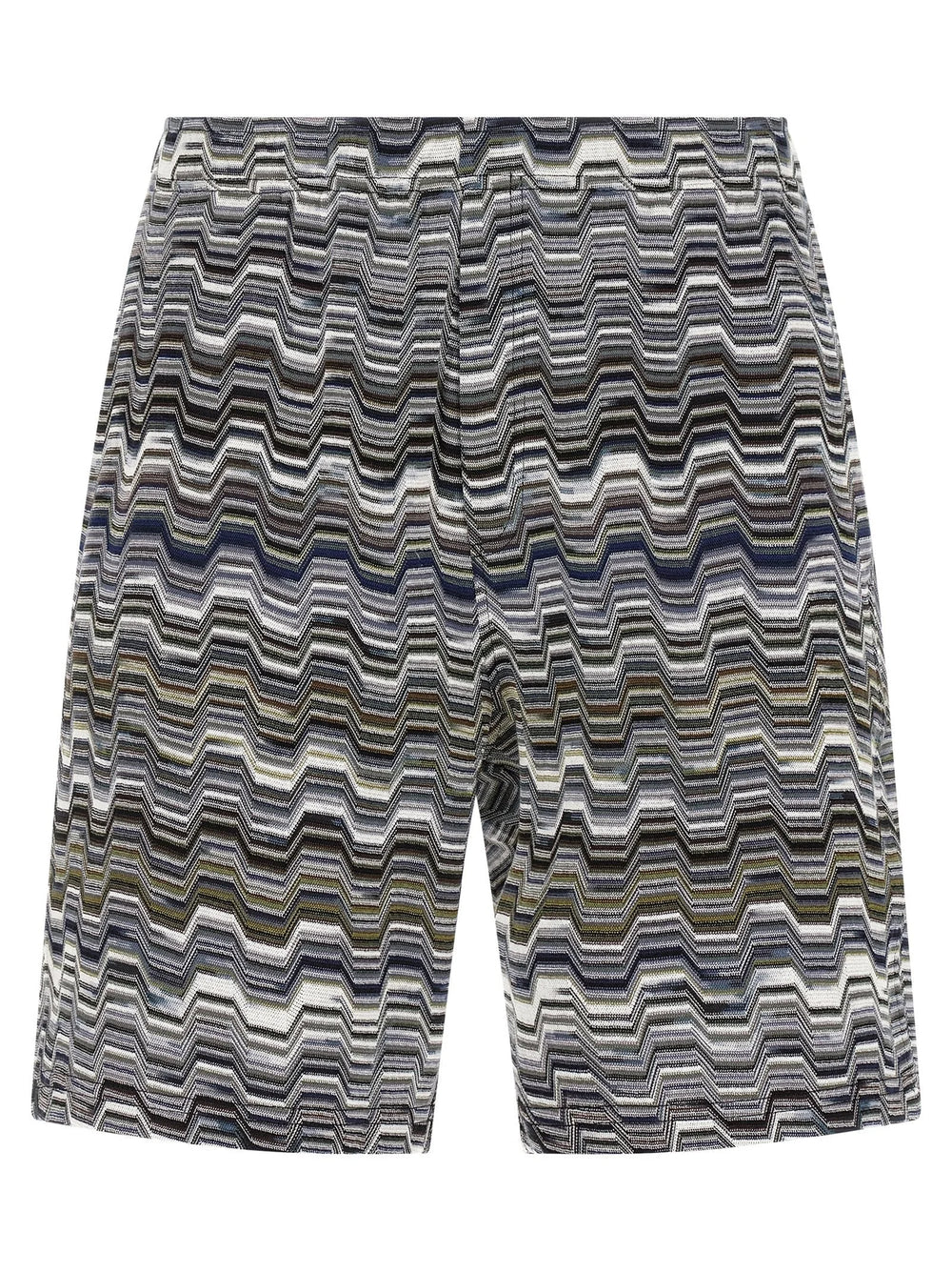Missoni Bicolor Cotton Bermuda Shorts
