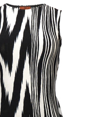 Missoni Bicolor Viscose Bodysuit - IT40
