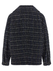 Missoni Blue Viscose Coat - M
