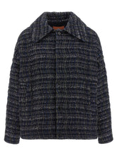 Missoni Blue Viscose Coat - M