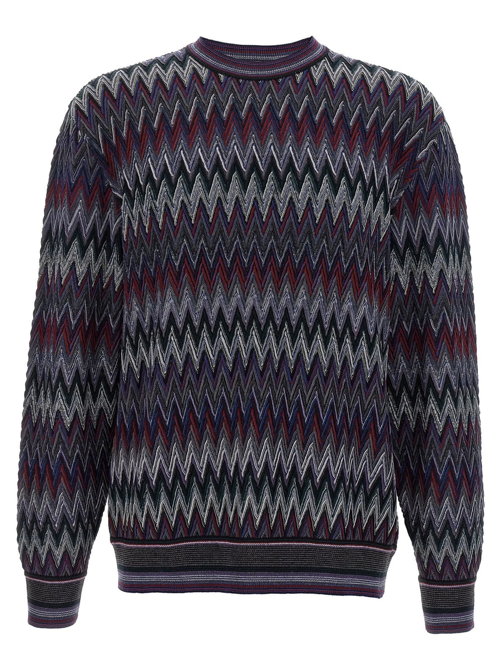 Missoni Blue Wool Cardigan