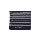 Missoni Blue Wool Scarf