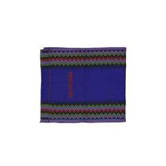 Missoni Blue Wool Scarf
