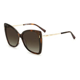 Missoni Brown Plastic Sunglasses