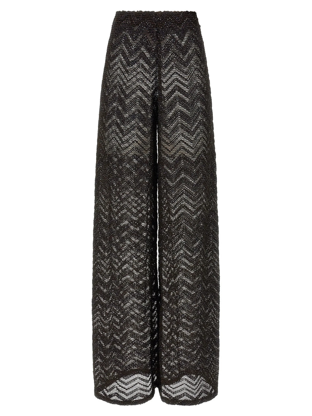 Missoni Brown Viscose Flared Pants