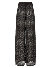 Missoni Brown Viscose Flared Pants