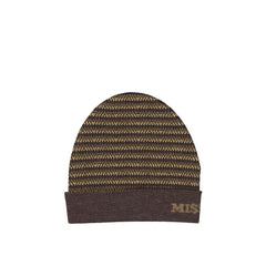 Missoni Brown Wool Beanie - UNI