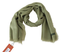 Missoni Green Cashmere Unisex Neck Wrap Scarf - Scarves & Shawls