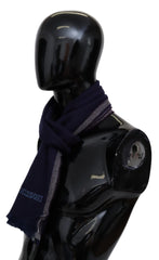 Missoni Multicolor Striped Wool Unisex Wrap Fringes Scarf - Scarves & Shawls